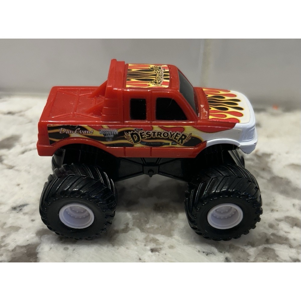 Monster Jam The Destroyer Monster‎ Truck Dan Evans Plastic 2004